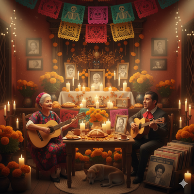 Rancheras y Boleros: El Canto del Recuerdo en el Día de los Muertos