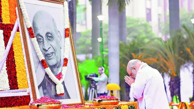 Sardar Vallabhbhai Patel united nation, PM Modi integrated J&K, says Amit Shah