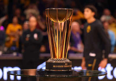 NBA Cup Trophy (Image via Getty)  Design, worth, and the story behind basketball’s newest prize