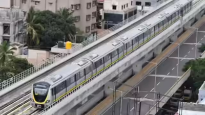  Yellow Line trains to run every 15 mins from today; full-fledged operations next year