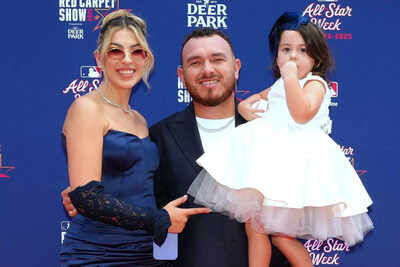 Alejandro Kirk with wife Sofia and their daughter  (Image via: Mary DeCicco/ Getty Images) Shane Bieber's wife Kara's fiery reaction to Alejandro Kirk's wife Sofia Castaneda's World Series post sparks buzz among Blue Jays fans