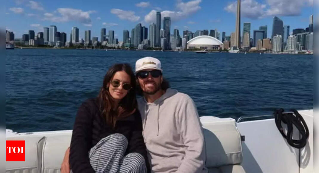Kevin Gausman’s wife Taylor steals the spotlight at Dodger Stadium with her stunning World Series look