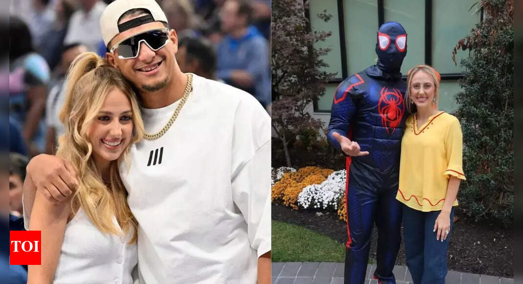 Patrick Mahomes’ Halloween celebration with Brittany and baby Golden melts hearts ahead of Chiefs-Bills showdown