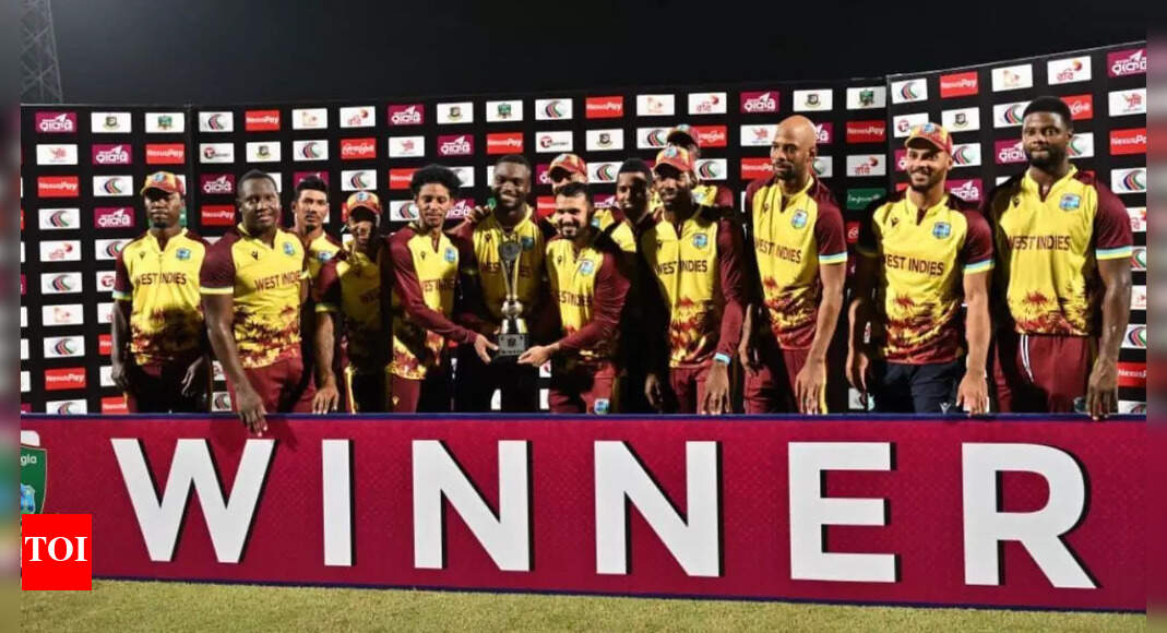 3rd T20I: Roston Chase, Ackeem Auguste smash quick half-centuries, sweep series against Bangladesh
