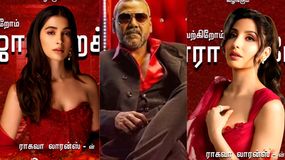 Pooja Hegde and Nora Fatehi join Raghava Lawrence's 'Kanchana 4' - Report