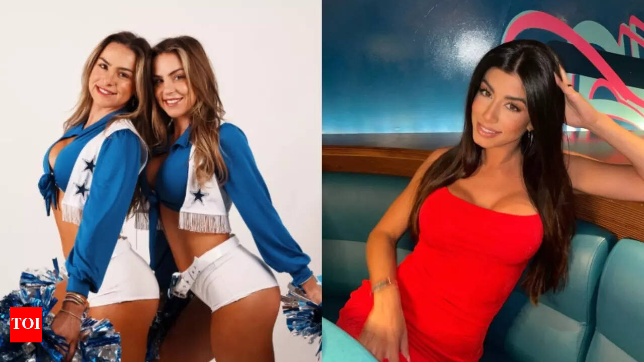 Dak Prescott's fiancée Sarah Jane hypes up the Cavinder Twins after they  turn heads in viral Dallas Cowboys cheerleader Halloween look | NFL News -  The Times of India