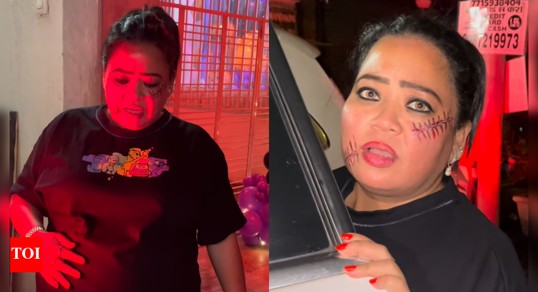 Bharti Singh steps out in spooky 'Halloween' look, jokingly says she’ll hit paps with her baby bump