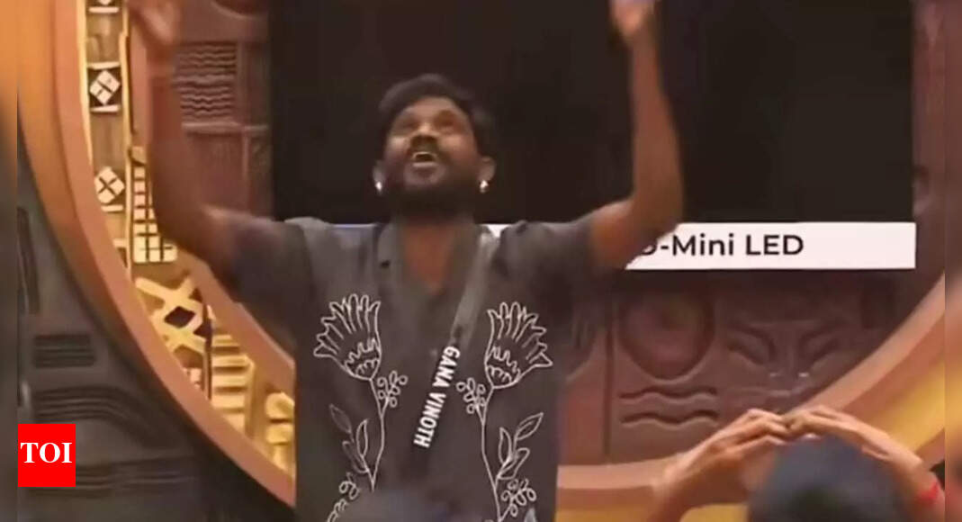 Bigg Boss Tamil 9: Bigg Boss gives a heartfelt birthday wish to Gana Vinoth inside the house