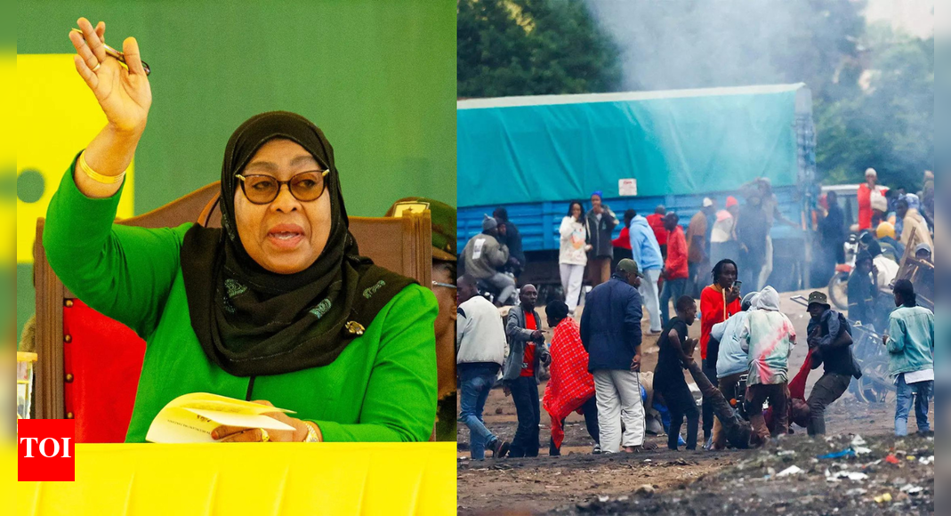 Tanzanian election: President Hassan wins landslide victory amid deadly protests; gains 97% votes