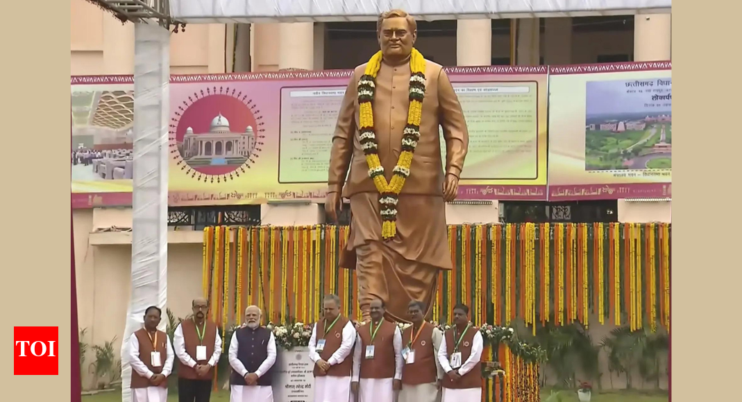 Chhattisgarh Foundation Day: PM Modi announces projects worth Rs 14,260 crore; inaugurates new Assembly building