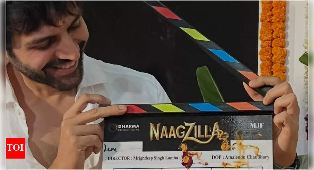 Kartik Aaryan starts filming ‘Naagzilla’, shares FIRST PIC with ‘Har Har Mahadev’ chant - See Inside