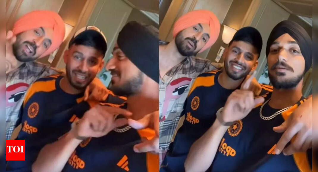 'God bless you all!': Diljit Dosanjh shares hilarious moment with Indian cricketers in Australia - Watch