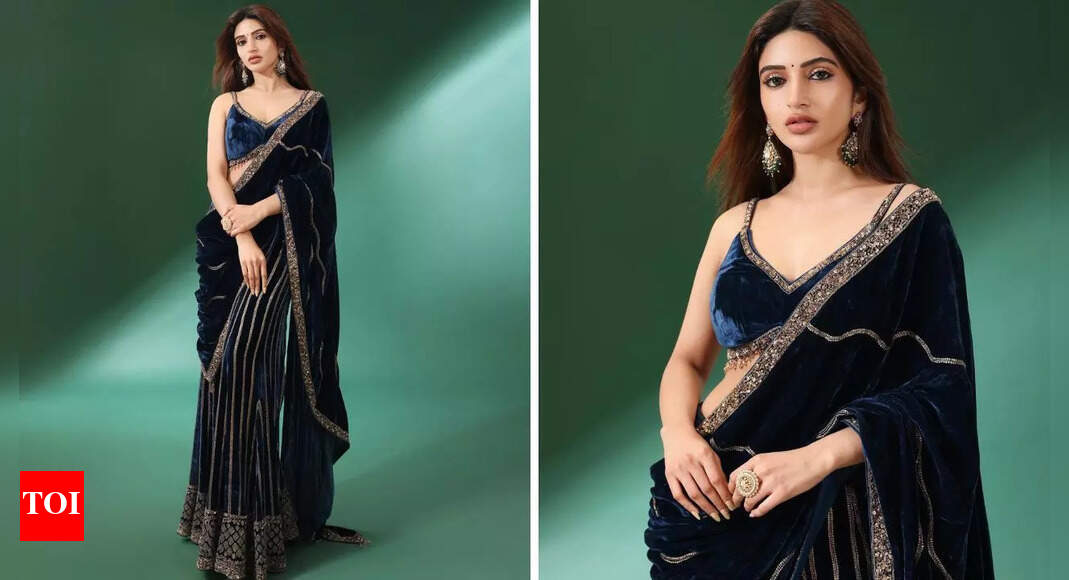 Sreeleela flaunts edgy draped sharara look worth whopping Rs 70,900 Sreeleela flaunts edgy draped sharara look worth whopping Rs 70,900
