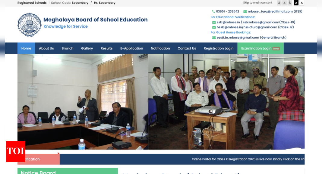 MBOSE date sheet 2026 for class 10, 12 released: Check complete Meghalaya board exam schedule here