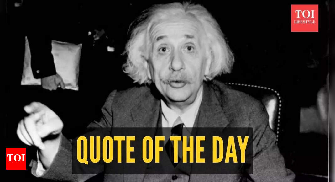 Quote of the Day by Albert Einstein: ‘Logic takes you from A to Z; imagination…
