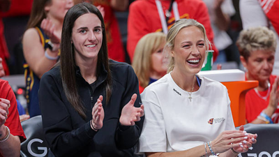 Caitlin Clark and Sophie Cunningham (via Getty Images) Caitlin Clark and Sophie Cunningham show gal pal support on Indiana Fever teammate's stunning bikini photos