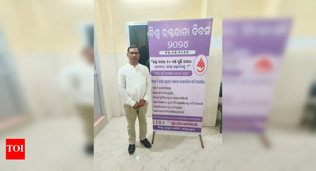 Amar Tandia: The Unsung Hero Transforming Lives with Blood Donation in Sambalpur