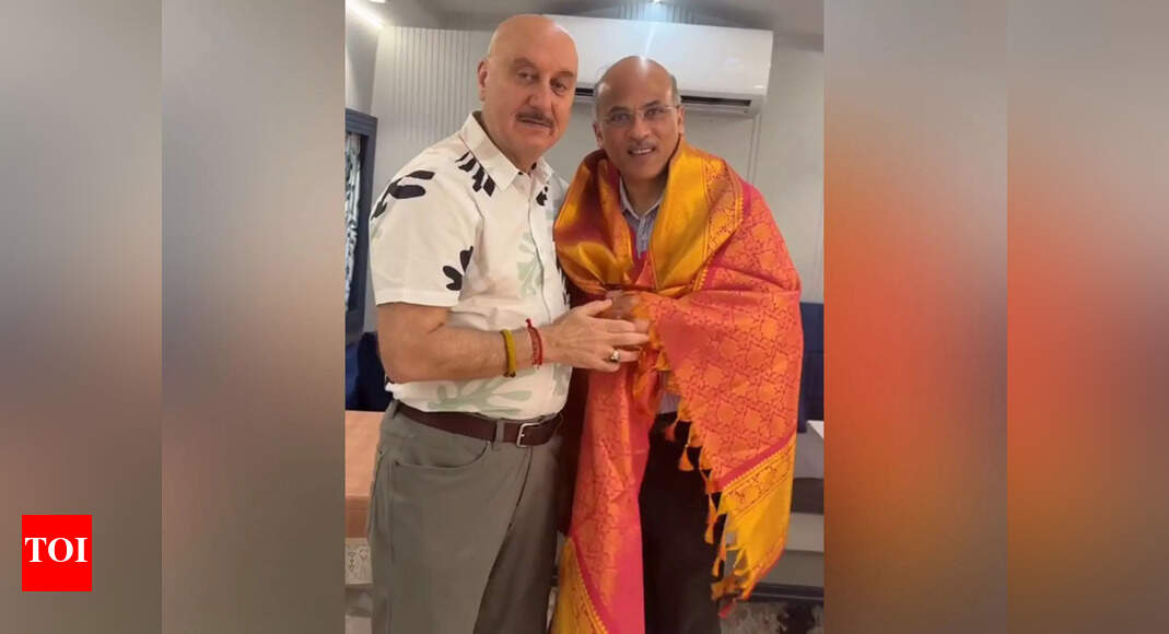 Anupam Kher begins his 549th film with Sooraj Barjatya, calls it a 