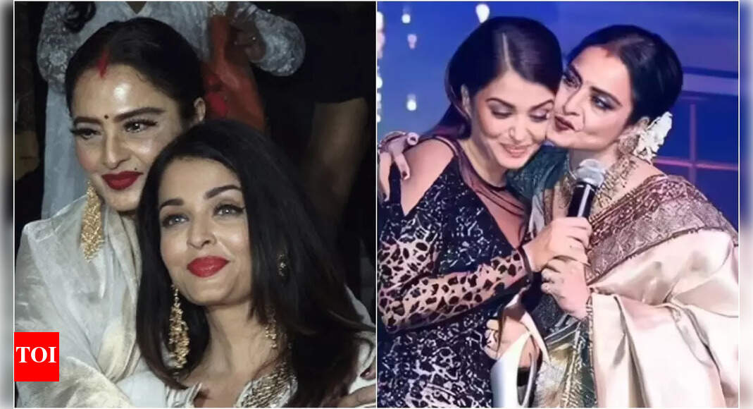 When Rekha wrote a heartfelt letter to Aishwarya Rai Bachchan