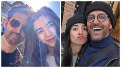 Saba Azad Birthday - Hrithik Roshan pens romantic note: "Being a good partner to you is my all-time favourite thing to do"