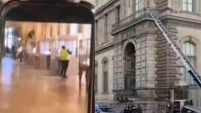  30-year-old woman charged with criminal conspiracy in Paris museum theft