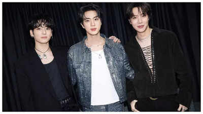 BTS star Jin closes tour: Jungkook, Jimin and J-Hope surprise fans in EPIC finale - WATCH