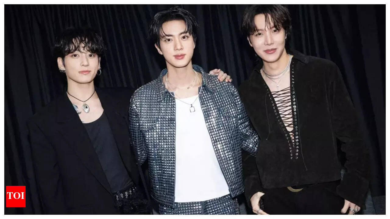 BTS star Jin closes tour: Jungkook, Jimin and J-Hope surprise fans