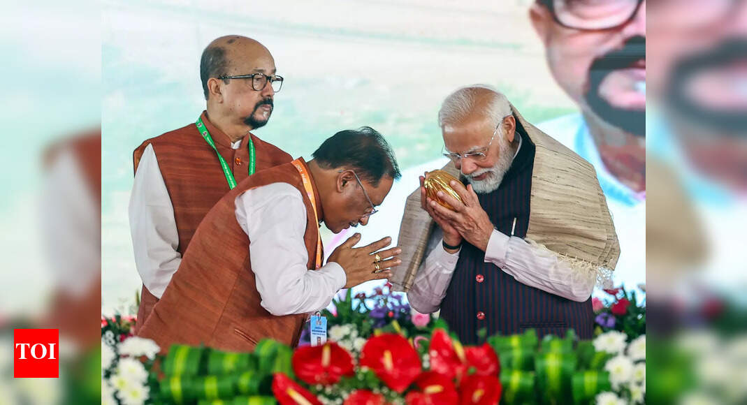 Chhattisgarh CM Vishnu Deo Sai calls it a “Golden Day” on state’s 25-year journey & inauguration of new Assembly complex