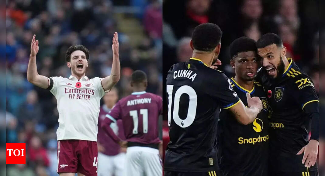 Arsenal extend lead at summit with win over Burnley; Manchester United drop points
