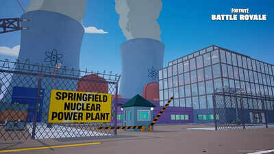 All new locations in Fortnite Simpsons update