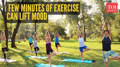 Feeling low? Harvard doctor says just a few minutes of exercise can lift your mood