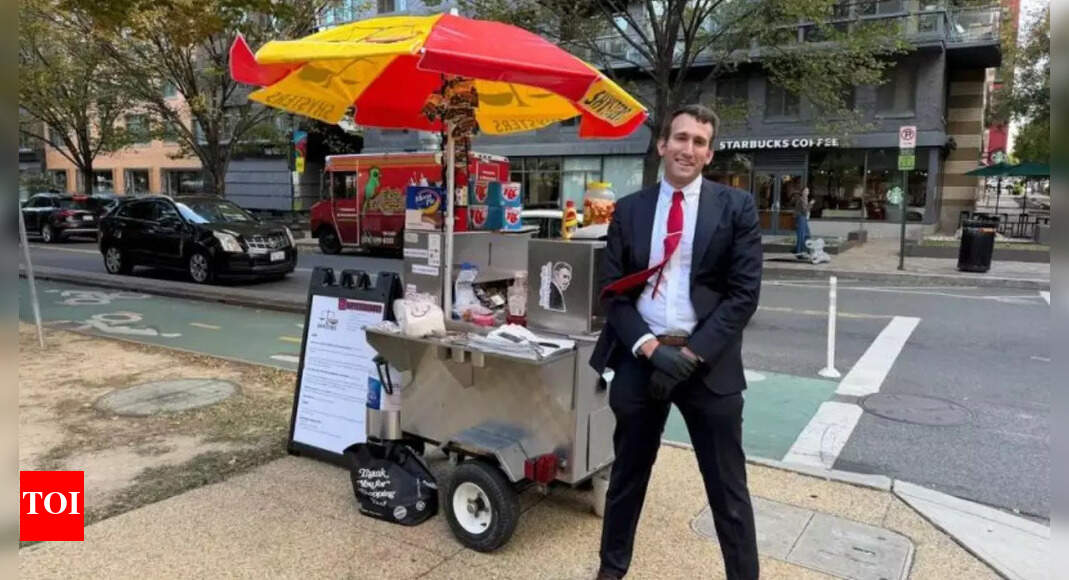 Viral on Instagram: US lawyer sells hot dogs in office suit amid government shutdown