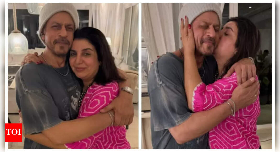 <div>Farah shares FIRST pics from SRK's 60th birthday celebrations</div>