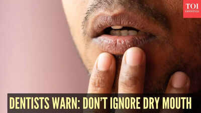 Dentists warn about Dry Mouth: Know its meaning, symptoms and treatment