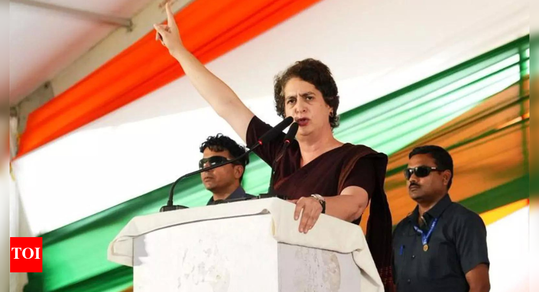 Bihar assembly polls: Priyanka Gandhi hurls 'vote theft' charge at NDA