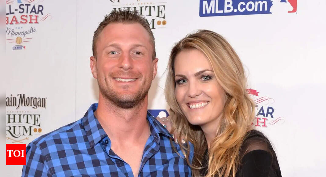 Max Scherzer's wife Erica spotted in radiant Game 7 moment with George Springer's wife Charlise as Toronto Blue Jays battle Los Angeles Dodgers for World Series glory