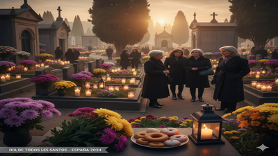 El Día de Todos los Santos en España: Tradición, Recuerdo y Dulces de Temporada