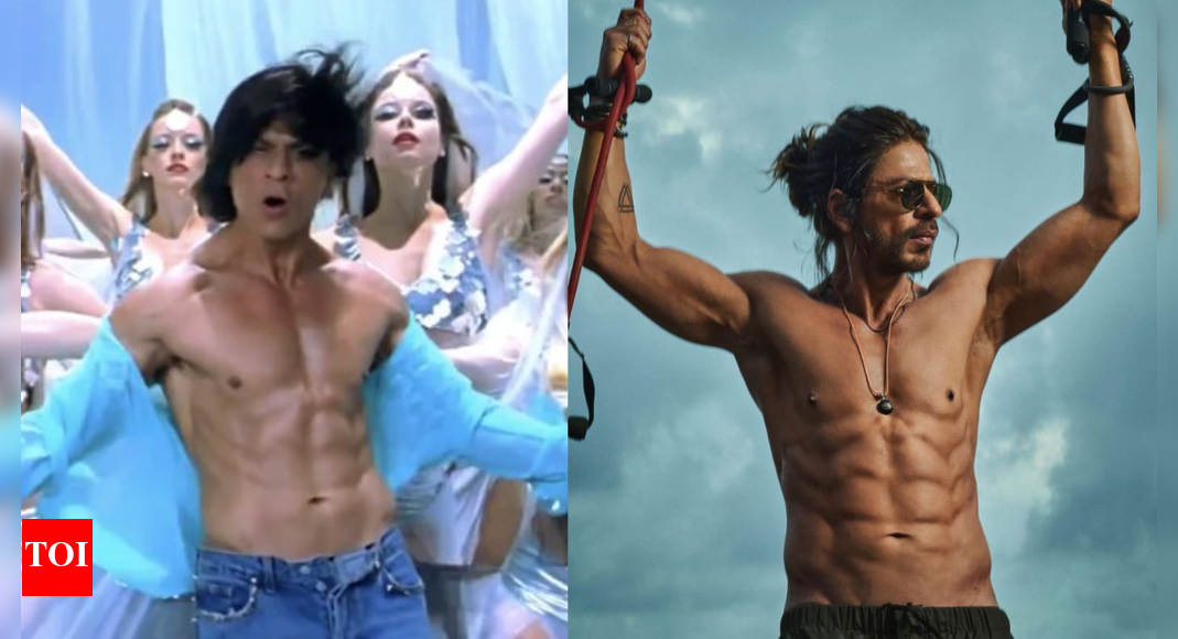 From Om Shanti Om to Pathaan: Shah Rukh Khan’s body transformation journey