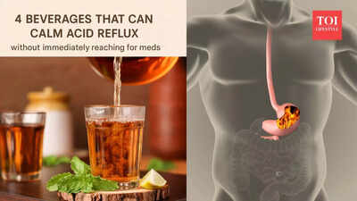 অম্বলকে বিদায় বলুন: 4টি সুস্বাদু পানীয় যা প্রাকৃতিকভাবে অ্যাসিড রিফ্লাক্সকে প্রশমিত করতে পারে – টাইমস অফ ইন্ডিয়া