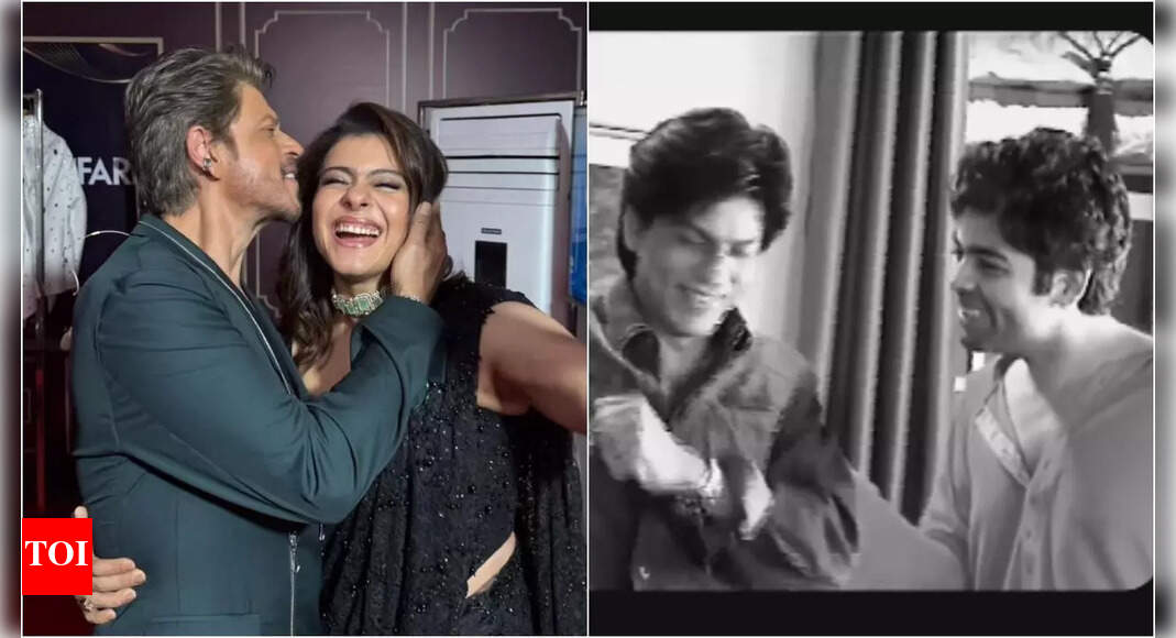 <div>SRK's 60th birthday: Kajol, Karan and others wish the actor</div>