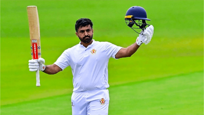 Ignored by selectors, Karun Nair continues to let his bat do the talking; smashes double century vs Kerala