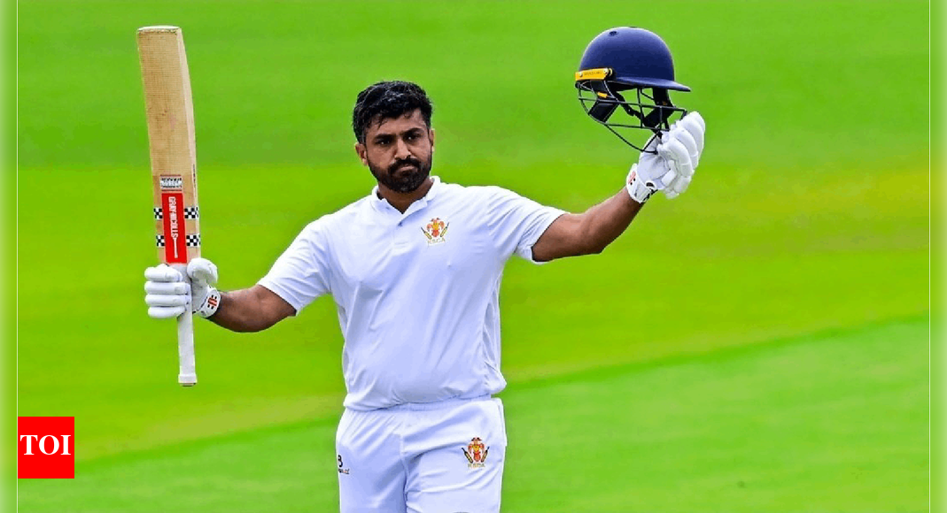 Dropped but not done! Karun lets his bat do the talking; smashes double century