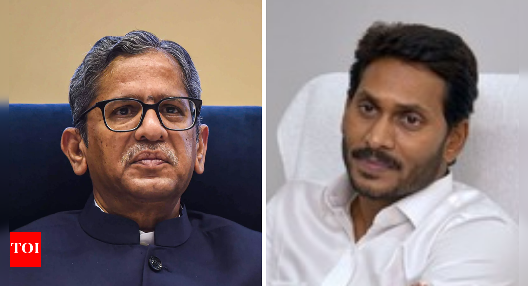 Y S Jagan Mohan Reddy government targeted my family with cases, says ex-CJI N V Ramana