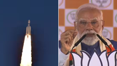 Evening news wrap: India launches its heaviest satellite; PM takes 'gunpoint' jab at oppn bloc in Bihar, and more