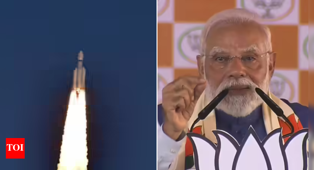 Evening news wrap: India launches its heaviest satellite; PM takes 'gunpoint' jab at oppn bloc in Bihar, and more