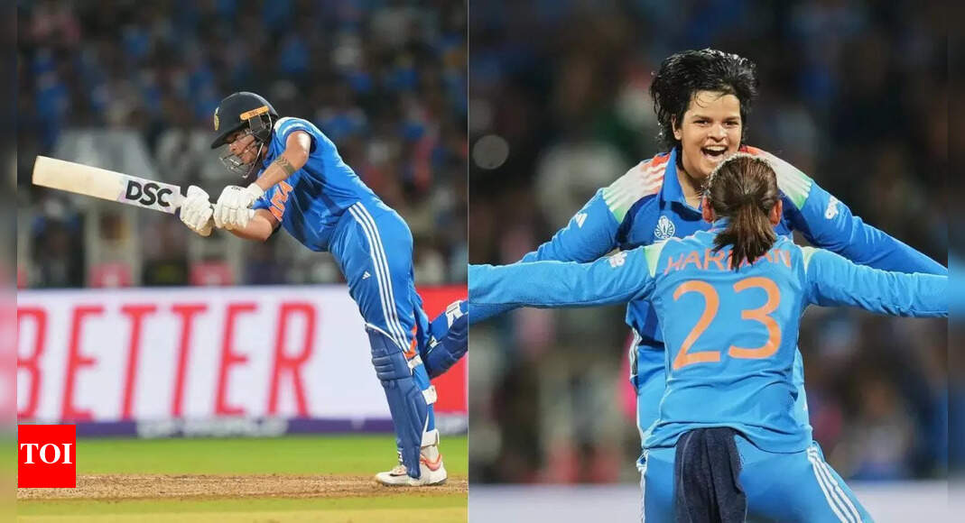 Shafali rewrites history, overtakes Sehwag to become youngest-ever in 52 years to...