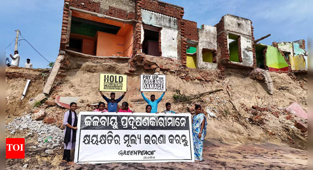 At Podampeta, villagers highlight perils of climate change