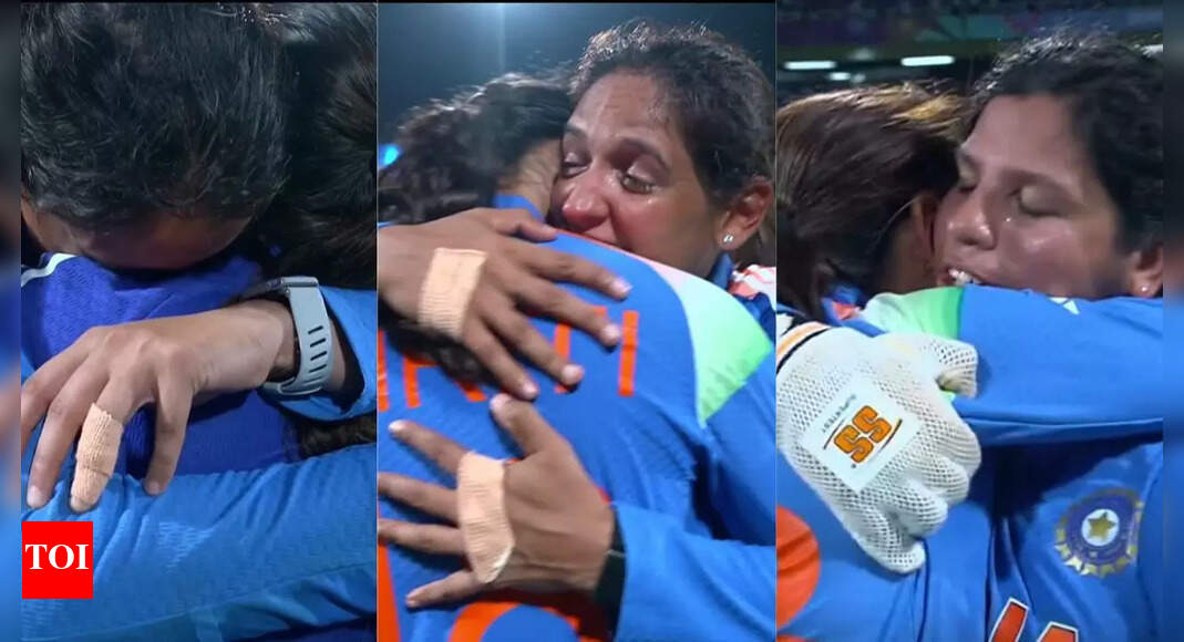 Tears, hugs, emotions take over! India celebrate their first ODI World Cup title