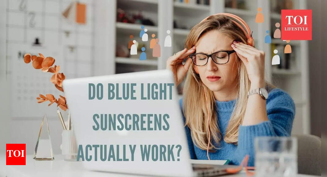 Are blue light sunscreens really effective against screen damage?