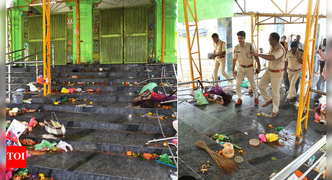 Andhra shrine sealed after stampede, founder held
